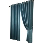 BICKNELL EYELET ROOM DARKENING CURTAINS 168X137 RRP £39.99Condition ReportAppraisal Available on
