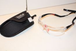 BOLLE SAFETY GLASSES AND CASE WITH STRAPCondition ReportAppraisal Available on Request- All Items