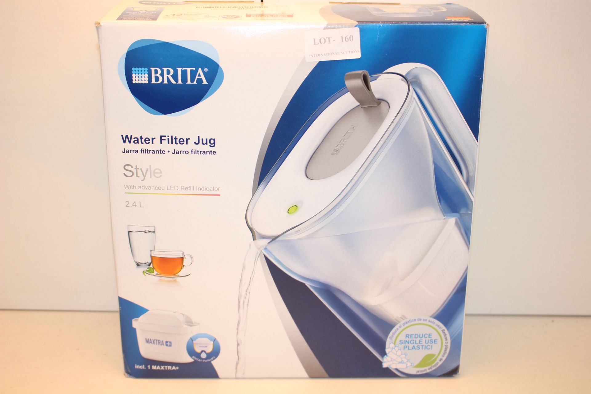 BOXED BRITA STYLE WATER FILTER RRP £29.99Condition ReportAppraisal Available on Request- All Items