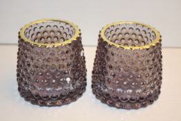 5X BOXES ASSORTED ITEMS TO INCLUDE GLASS TEA LIGHT HOLDERS & OTHER (IMAGE DEPIICTS STOCK/ VIEWING