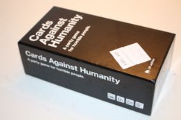 BOXED CARDS AGAINST HUMANITY - A PARTY GAME FOR HORRIBLE PEOPLECondition ReportAppraisal Available