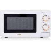 TOWER ROSE GOLD 17L 700W MICROWAVE WHITE RRP £79.99Condition ReportAppraisal Available on Request-
