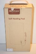 BOXED MAXKARE SOFT HEATING PAD MODEL: HP 16-001B RRP £20.99Condition ReportAppraisal Available on