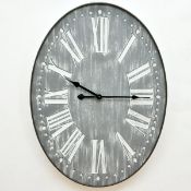 JEMIMA 30CM SLIM WALL CLOCK RRP £34.99Condition ReportAppraisal Available on Request- All Items