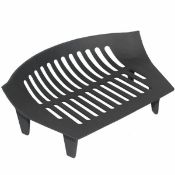 CAST IRON FIREPLACE GRATE SIZE MEDIUM RRP £16.99Condition ReportAppraisal Available on Request-