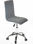 GLEESON DESK CHAIR IN GREY RRP £60.99Condition ReportAppraisal Available on Request- All Items are