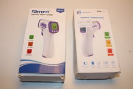 2X ASSORTED BOXED INFRARED THERMOMETERS (IMASGE DEPICTS STOCK)Condition ReportAppraisal Available on