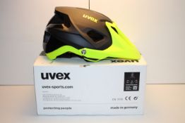 BOXED UVEX QUATRO INTEGRALE BLACK LIME MAT/SHINY 52-57CM RRP £112.00Condition ReportAppraisal