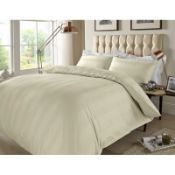 GRANBERRY 400 TC DUVET COVER SET IN CREAM SIZE SUPERKING RRP £32.99Condition ReportAppraisal