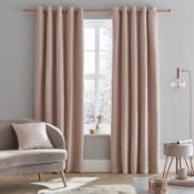 LUXE EYELET ROOM DAKENING CURTAINS 168X183 RRP £48Condition ReportAppraisal Available on Request-