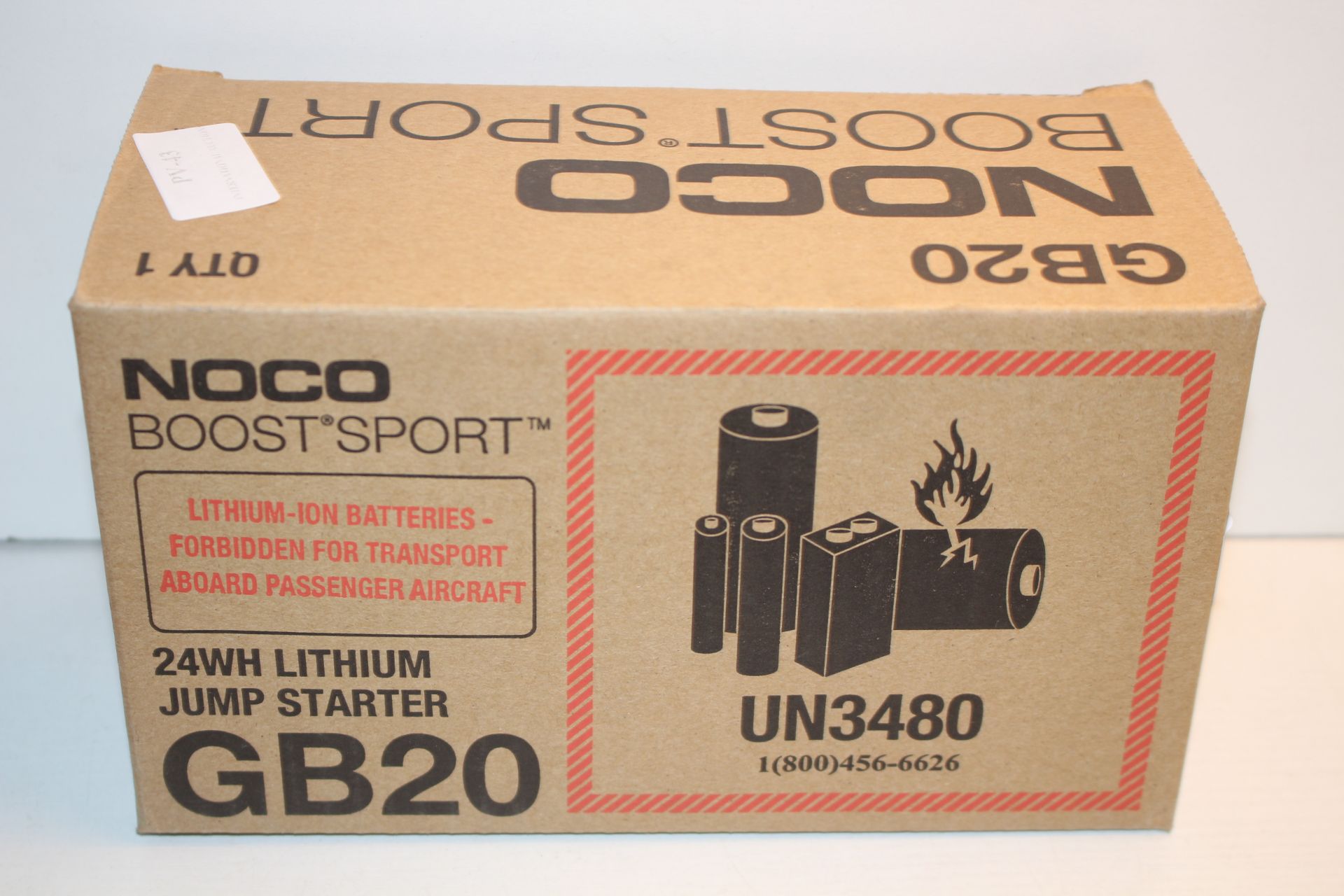 BOXED NOCO BOOST SPORT GB20 ULTRASAFE JUMP STARTER 12V 500A RRP £79.95Condition ReportAppraisal - Image 2 of 2