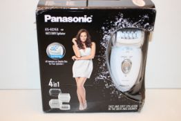 BOXED PANASONIC WET/DRY EPILATOR MODEL: ES-ED53-W RRP £59.99Condition ReportAppraisal Available on