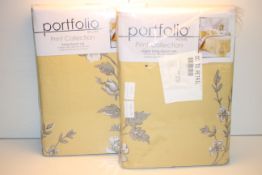 2X BAGGED PORTFOLIO HOME PRINT COLLECTION SUPER KING DUVET SET COMBINED RRP £37.98Condition