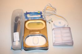 UNBOXED WITH CASE & ACCESSORIES ORAL B POWERED BY BRAUN TOOTHBRUSH (IMAGE DEPICTS STOCK)Condition