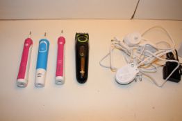 4X ASSORTED ITEMS TO INCLUDE ORAL B TOOTHBRUSHES & BRAUN BEARD TRIMMER COMBINED RRP £210.00Condition