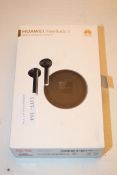 BOXED HUAWEI FREEBUDS 3 NEW INTELLIGENT SOUND Condition ReportAppraisal Available on Request- All