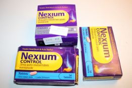3X BOXED ASSORTED NEXIUM Condition ReportAppraisal Available on Request- All Items are Unchecked/