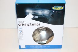 BOXED RING ROADRUNNER ROUND DRIVING LAMPS 12 H3 X2Condition ReportAppraisal Available on Request-