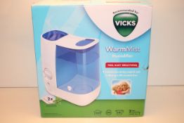 BOXED VICKS WARM MIST HUMIDIFIER RRP £49.99Condition ReportAppraisal Available on Request- All Items