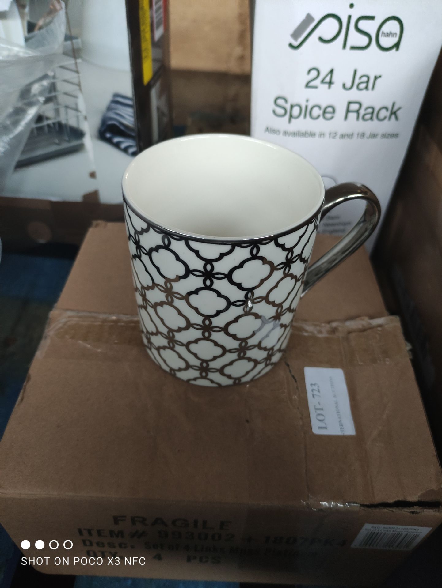 LINKS MUG PLATINUM RRP £30.67Condition ReportAppraisal Available on Request- All Items are - Image 3 of 3