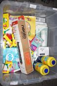 LARGE AMOUNT ASSORTED ITEMS (IMAGE DEPICTS STOCK/CLEAR BOX NOT INCLUDED)Condition ReportAppraisal