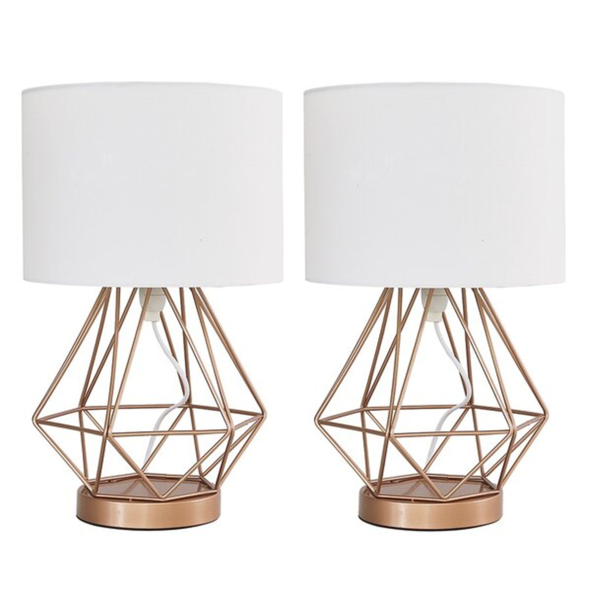 HAIGLER 41CM TABLE LAMP IN COPPER RRP £72.99Condition ReportAppraisal Available on Request- All - Image 2 of 3