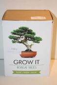 BOXED GROW BONSAI TREES PLANT WATER GROW Condition ReportAppraisal Available on Request- All Items