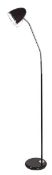 EIVIND 145CM READING FLOOR LAMP IN BLACK RRP £46.99Condition ReportAppraisal Available on Request-