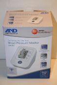 BOXED A&D BLOOD PRESSURE MONITOR MODEL: UA-611 RRP £20.00Condition ReportAppraisal Available on