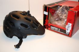 BOXED BELL SUPER 3 BICYCLE HELMET SIZE SMALL RRP £124.99Condition ReportAppraisal Available on