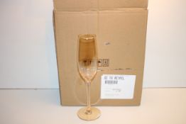 4X BOXED FLUTE GLASSES RRP £11.99Condition ReportAppraisal Available on Request- All Items are