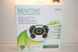 BOXED MEDIC REVITIVE CIRDCULATION BOOSTER MODEL: 3156AD RRP £249.99Condition ReportAppraisal