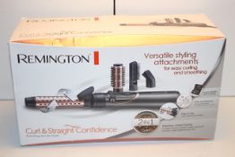 BOXED REMINGTON CURL & STRAIGHT CONFIDENCE ROTATING HOT AIR STYLER RRP £59.99Condition