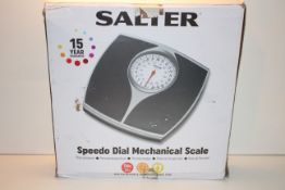 BOXED SALTER SPEEDO DIAL MECHANICAL SCALE RRP £20.00Condition ReportAppraisal Available on