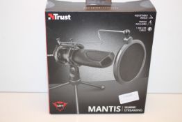 BOXED TRUST MANTIS PC LAPTOP STREAMING MICROPHONE GXT 232 RRP £29.99Condition ReportAppraisal