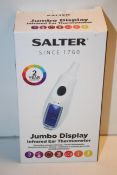 BOXED SALTER JUMBO DISPLAY INFRARED EAR THERMOMETERCondition ReportAppraisal Available on Request-