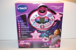 BOXED VTECH KIDI SUPER STAR LIGHT SHOW KARAOKE MACHINE RRP £49.99Condition ReportAppraisal Available