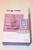 BOXED KINETIK WELLBEING DUAL-CHANNEL TENS PAIN RELIEVERCondition ReportAppraisal Available on