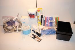 12X ASSORTED ITEMS TO INCLUDE DRONE, SHOWER HOSE, & OTHER (IMAGE DEPICTS STOCK)Condition