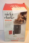 BOXED NICKY CLARKE CLASSIC STYLE 12 COMPACT HEATED ROLLERS 25MM RRP £27.00Condition