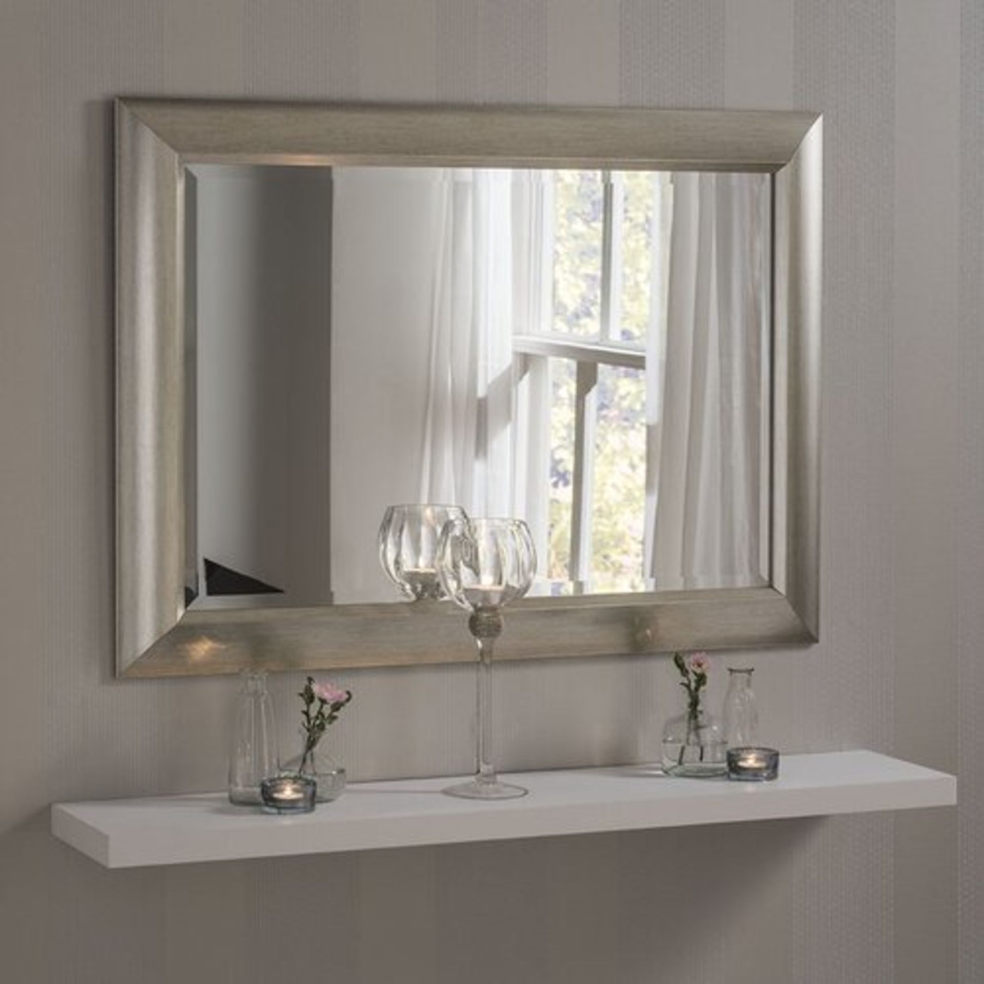 BRINKERHOFF ACCENT MIRROR SIZE 64X80 RRP £111.99Condition ReportAppraisal Available on Request- - Image 2 of 3