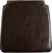 X 4 FAUX LEATHER SEAT PADS IN BROWN CO,MBINED RRP £120Condition ReportAppraisal Available on