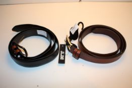 2X JACAMO BELTS Condition ReportAppraisal Available on Request- All Items are Unchecked/Untested Raw