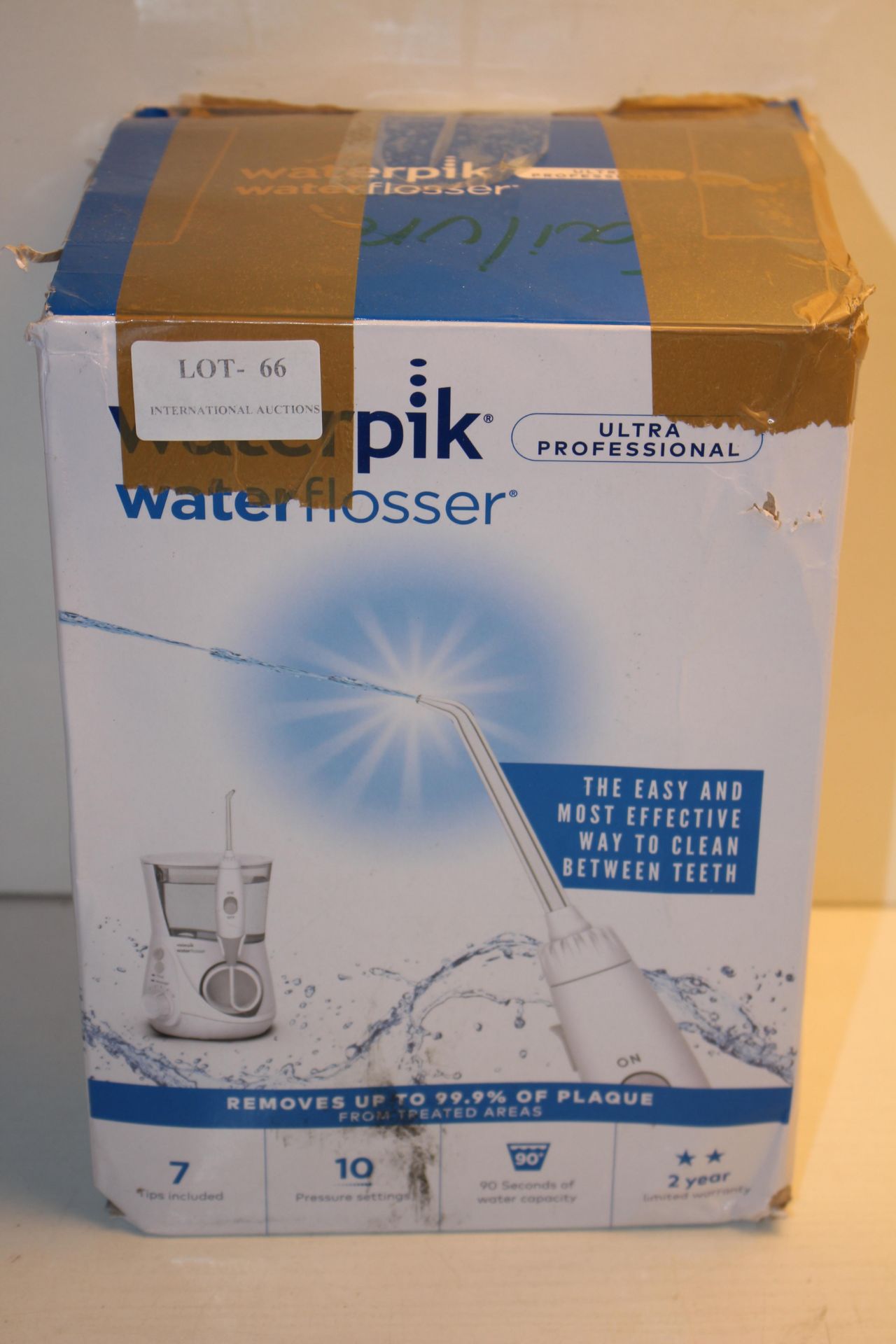 BOXED WATERPIK WATER FLOSSER ULTRA PROFESSIONAL RRP £79.99Condition ReportAppraisal Available on