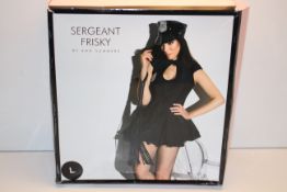 BOXED SERGENT FRISKY BY ANN SUMMERS OUTFIT SIZE LARGECondition ReportAppraisal Available on Request-