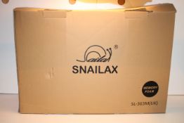 BOXED SNAILAX MEMORY FOAM MASSAGE MAT MODEL: SL-363M RRP £278.99Condition ReportAppraisal