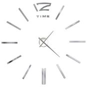 OVERSIZED CRESPO 100CM SILENT WALL CLOCK RRP £19.99Condition ReportAppraisal Available on Request-