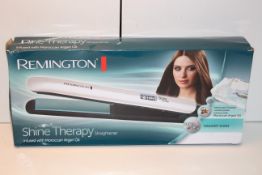 BOXED REMINGTON SHINE THERAPY STRAIGHTENER RRP £28.90Condition ReportAppraisal Available on Request-