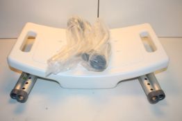 UNBOXED NRS HEALTHCARE ECONOMY FOLDABLE SHOWER STOOL RRP £30.97Condition ReportAppraisal Available