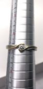 18ct White and Yellow Gold Diamond Solitaire Ring